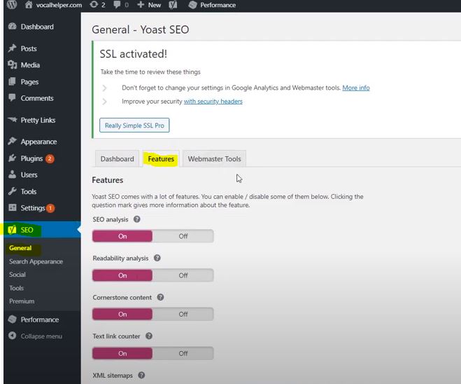 Building an Affiliate Site Tip: Finding your Sitemap
