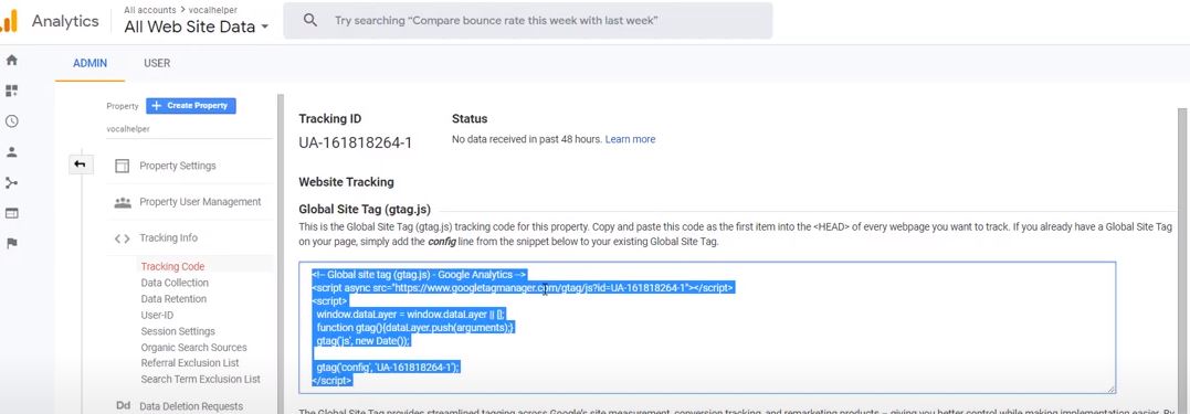 Affiliate Site Tip: Google Analytics Code