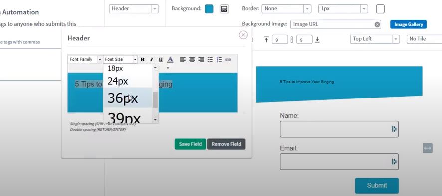 Affiliate Site Tip: Playing with Email Form Design