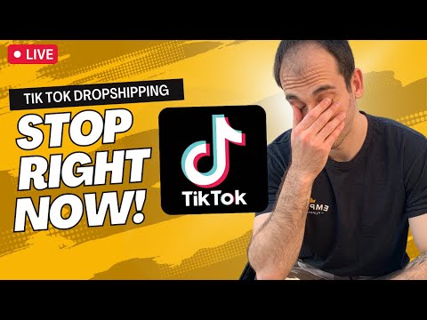 Episode #262 - Tik Tok Dropshipping: 5 Reasons to STOP RIGHT NOW ...